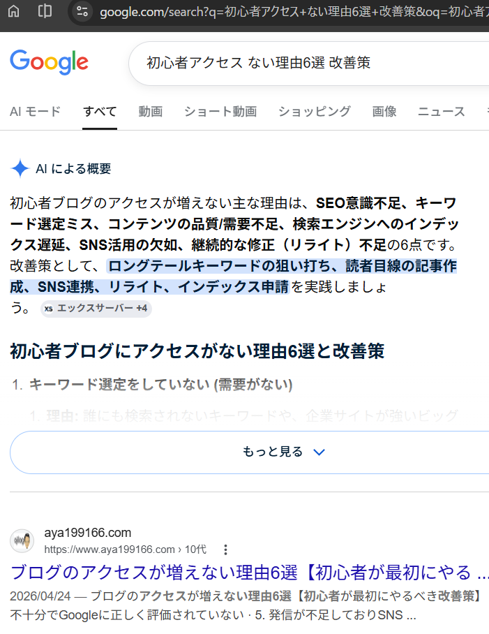 ブログのアクセスが増えない理由6選【初心者が最初にやるべき改善策】

