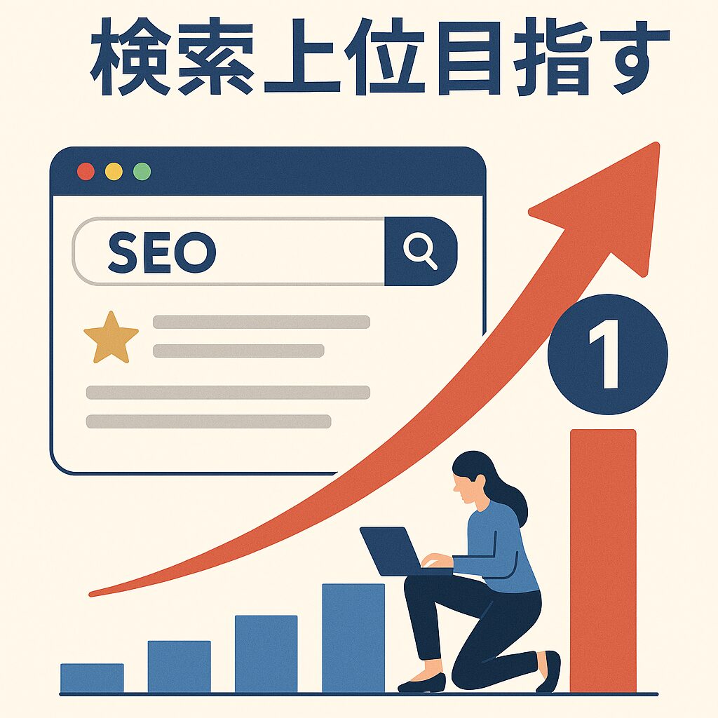 seoで検索上位目指す