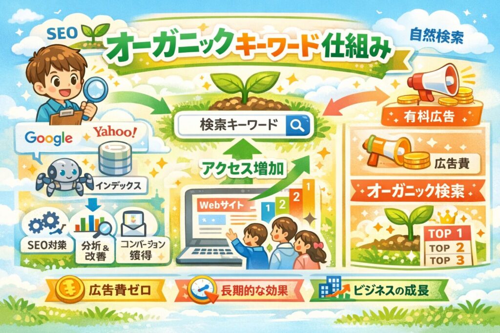 オーガニックキーワード仕組み