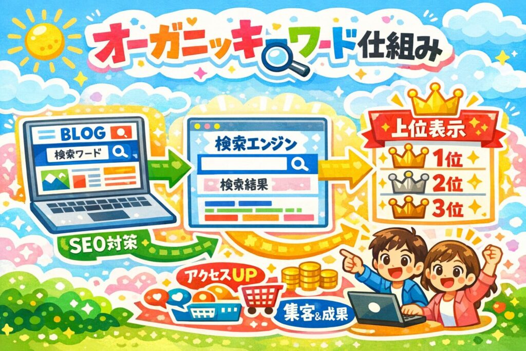 オーガニックキーワード仕組み
