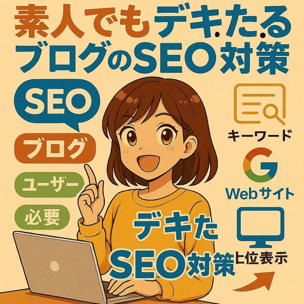 素人でも簡単にできるブログのSEO対策