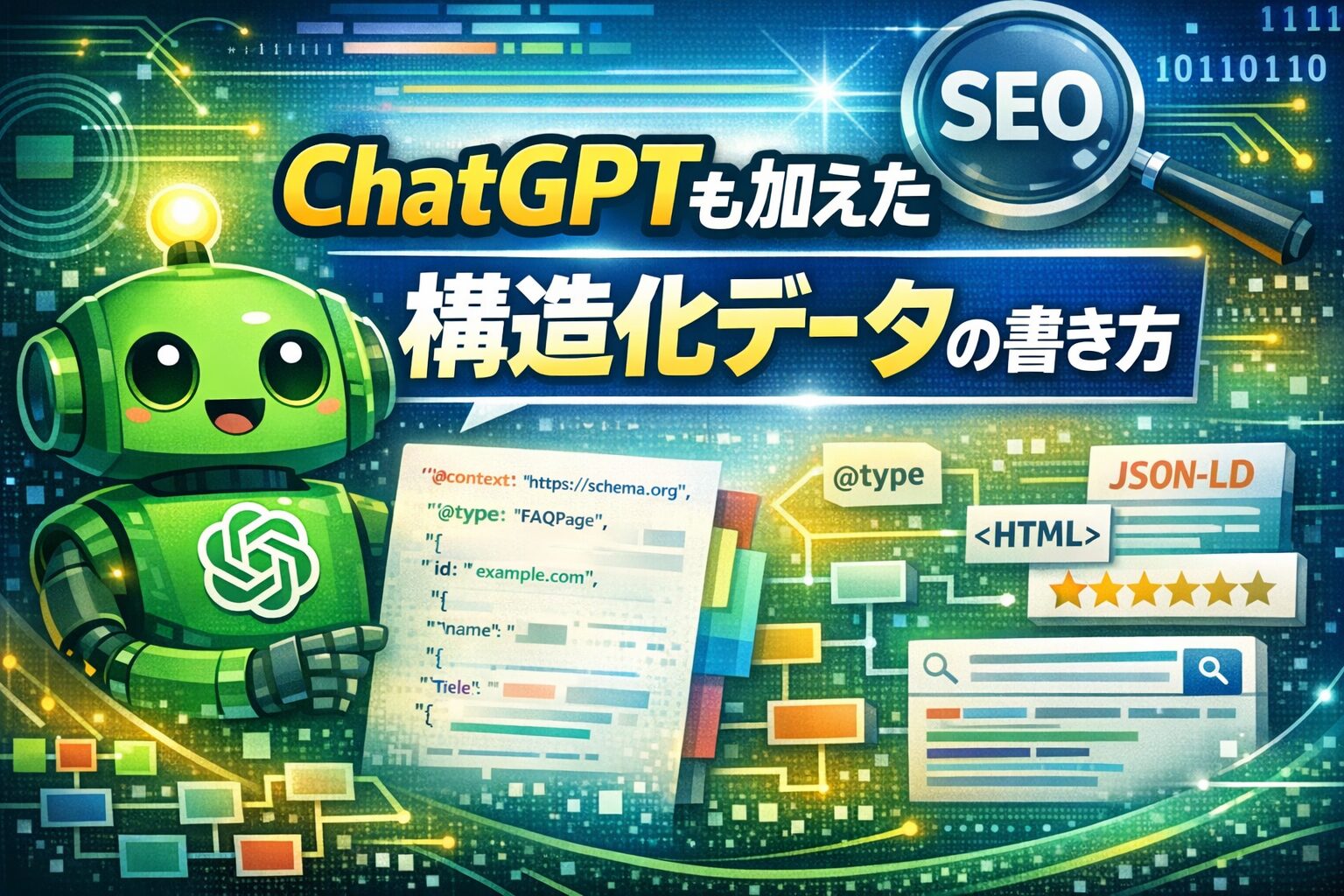 チャトgptも加えた構造化データの書き方