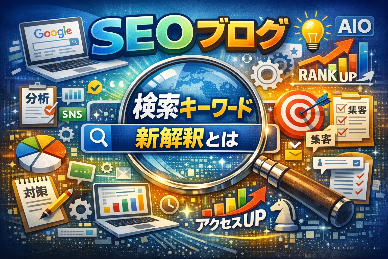 seoブログ検索キーワード新解釈とは