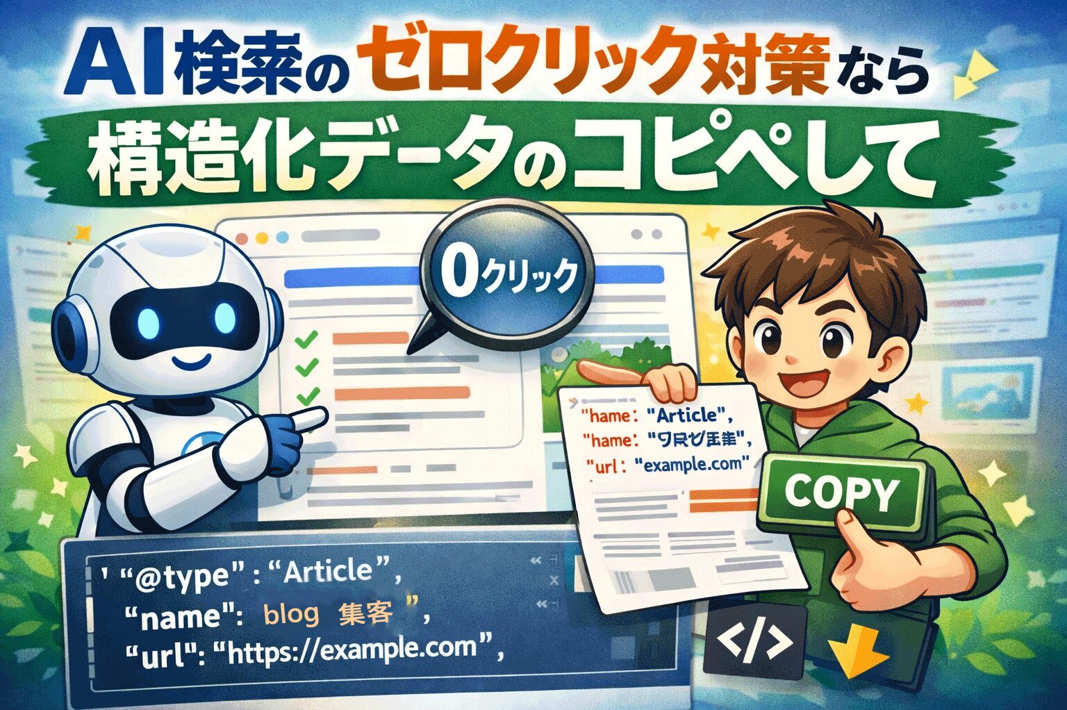 AIOを意識した構造化データで集客を図る