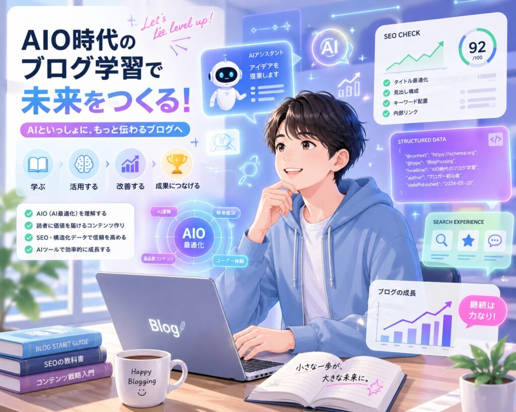 AIO全盛の時代にブログ初心者は何をすれば