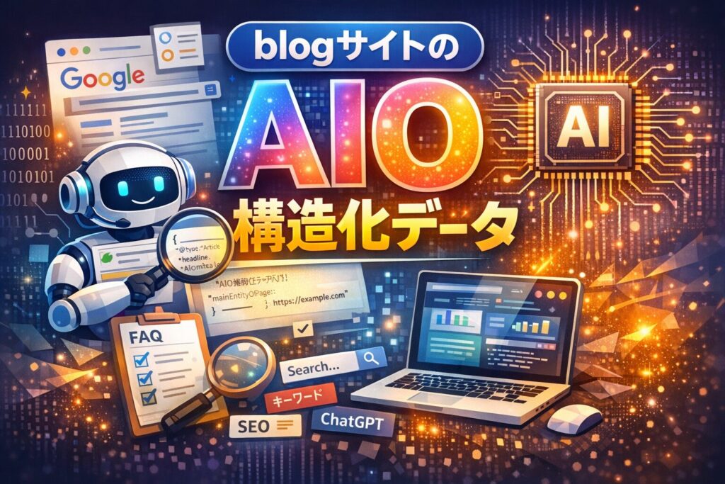 blogサイトのAIOの構造化データ