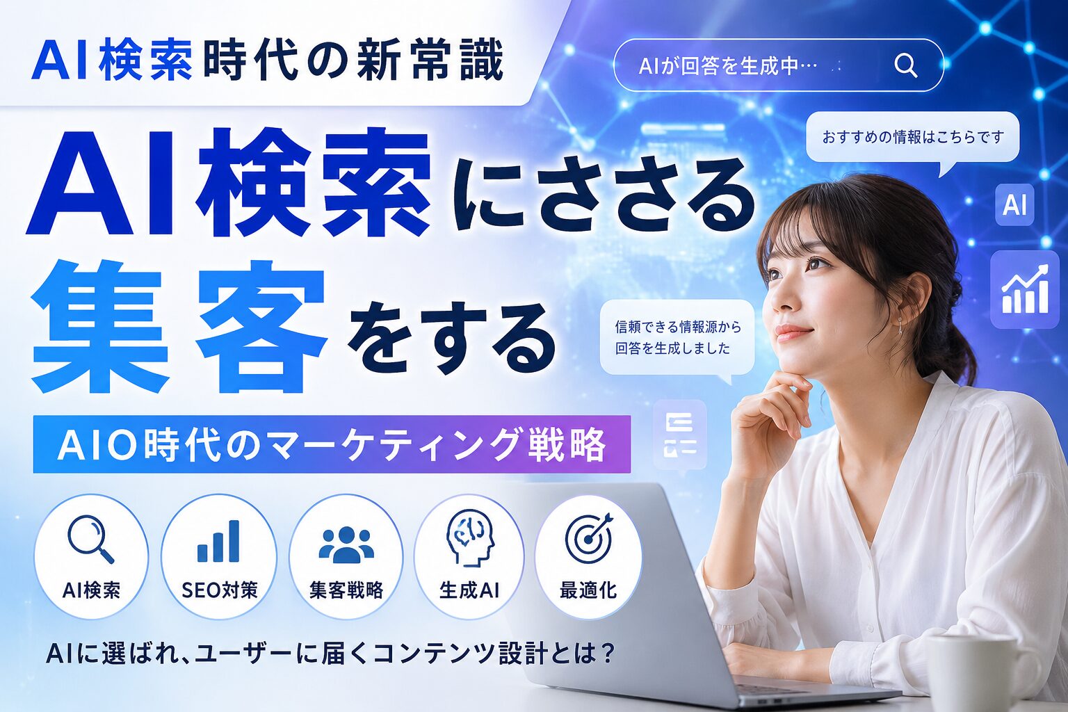 AI検索にささる集客をする