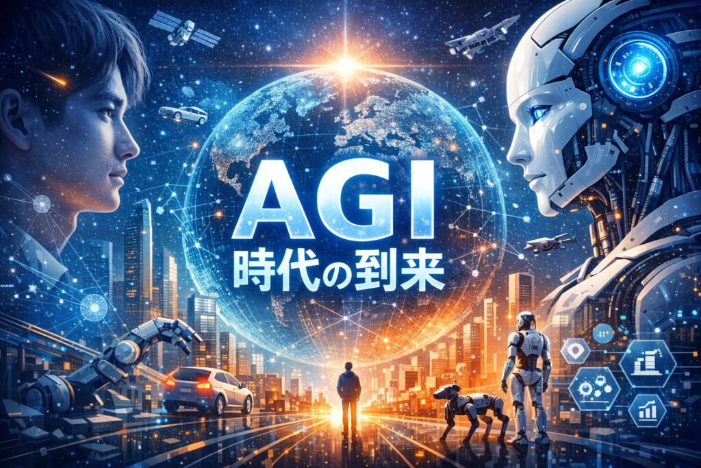 未来はAIからAGI時代の到来だ