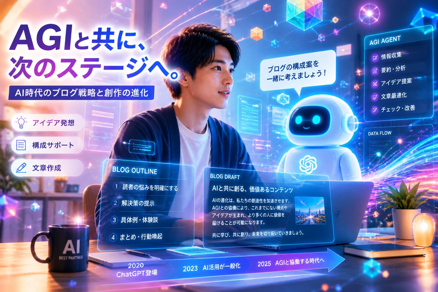 今やAGIブログです。