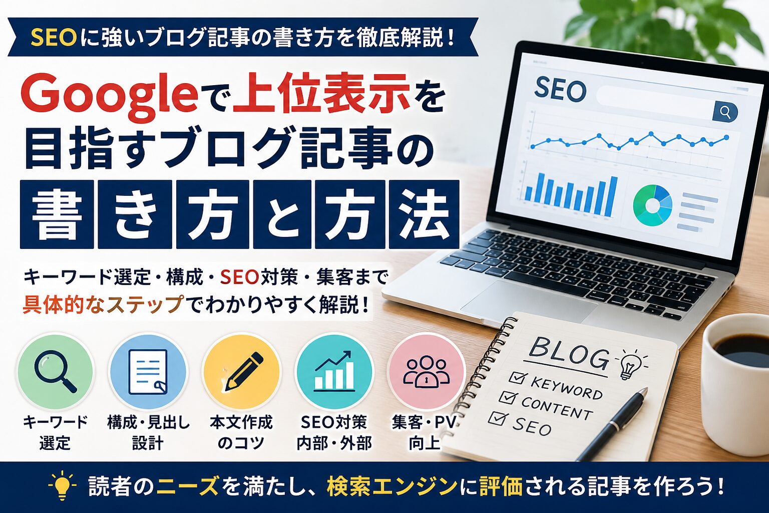 誰でもseoブログ記事は書けるんです