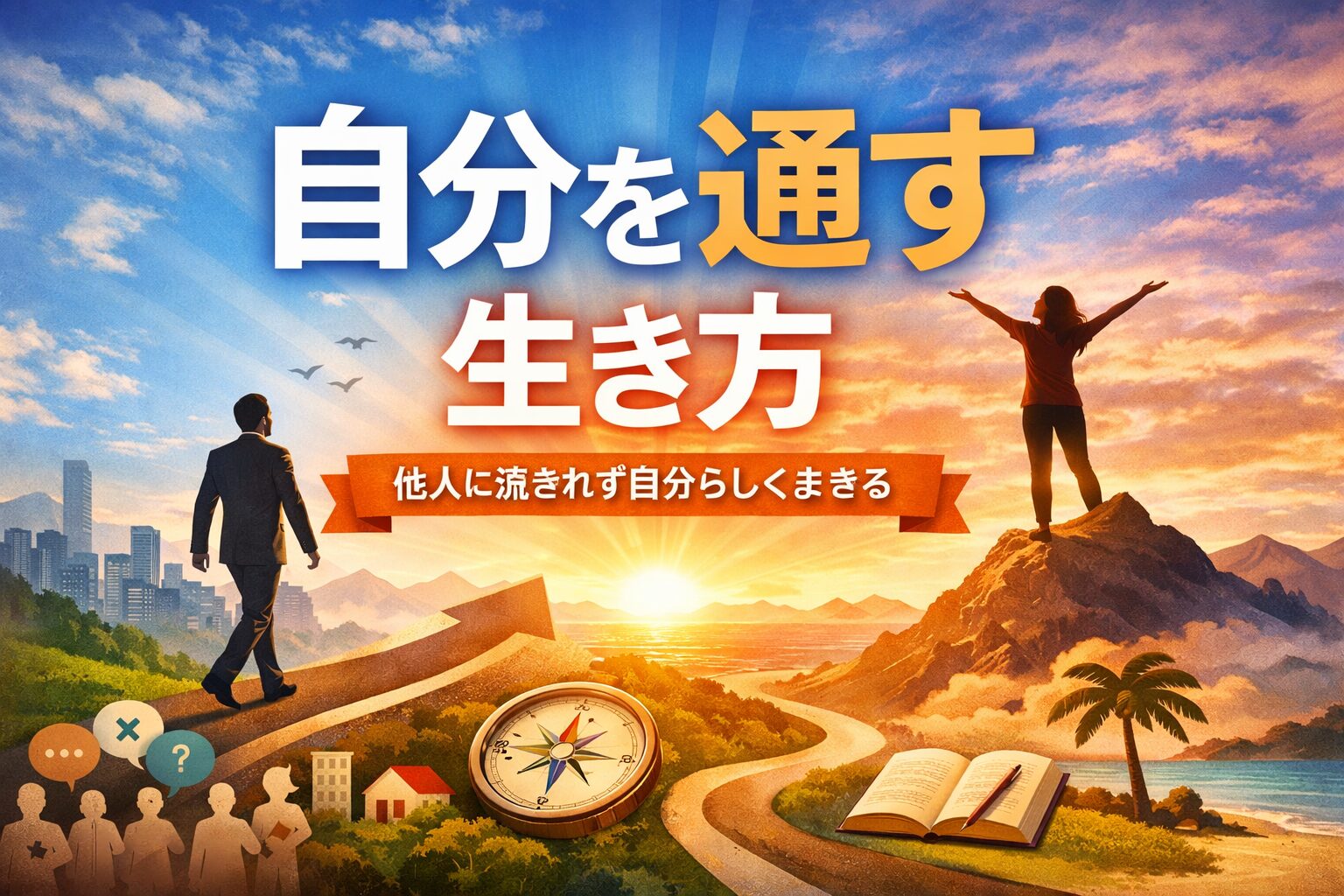 自分を通す生き方とは