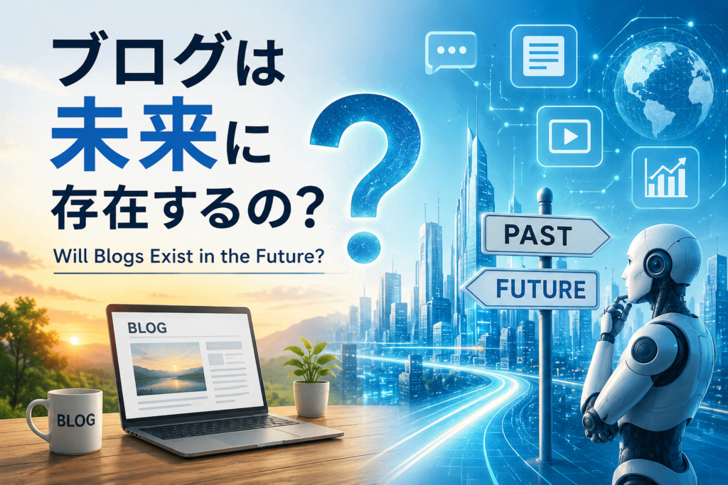 ブログは未来に存在するの？