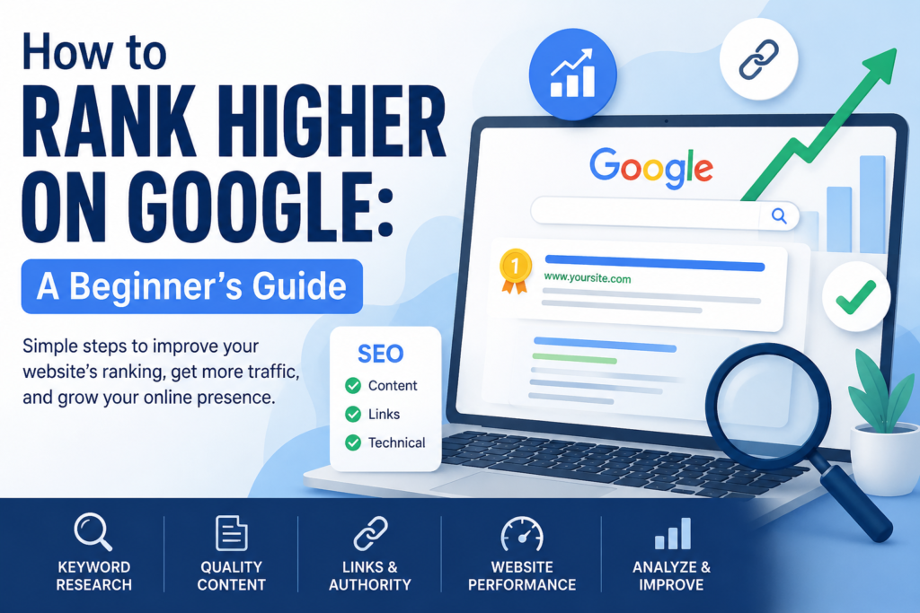 How to Rank Higher on Google: A Beginner's Guide