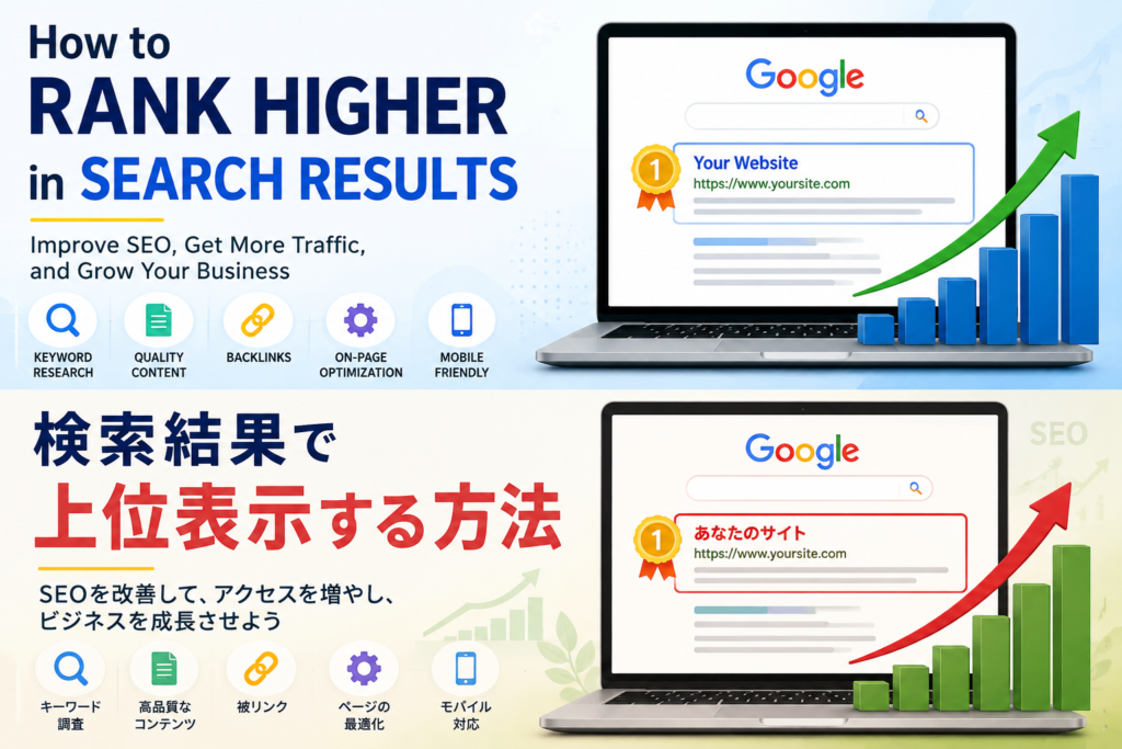 How to Rank Higher in Search Results