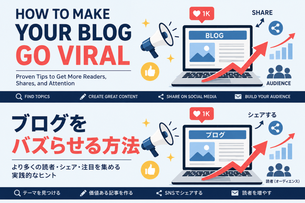 How to Make Your Blog Go Viral