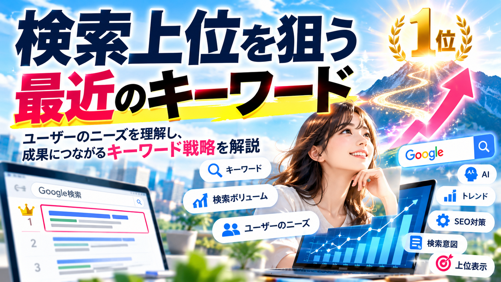 検索上位を狙う最近のキーワード
