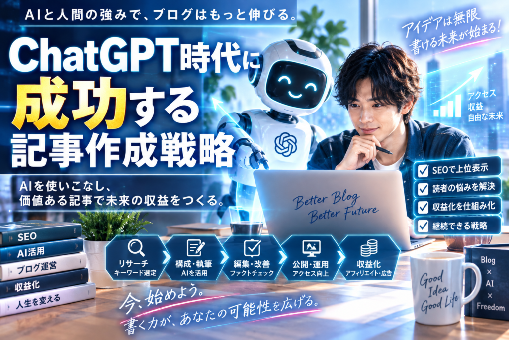 ChatGPT時代に成功する記事作成戦略