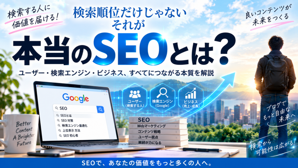 本当のSEOとは