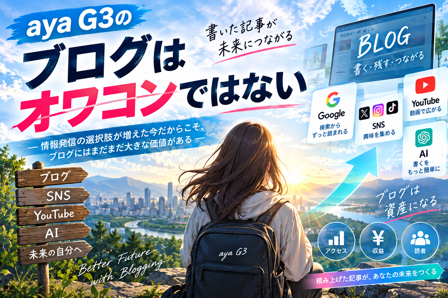 aya G3のブログはオワコンではない