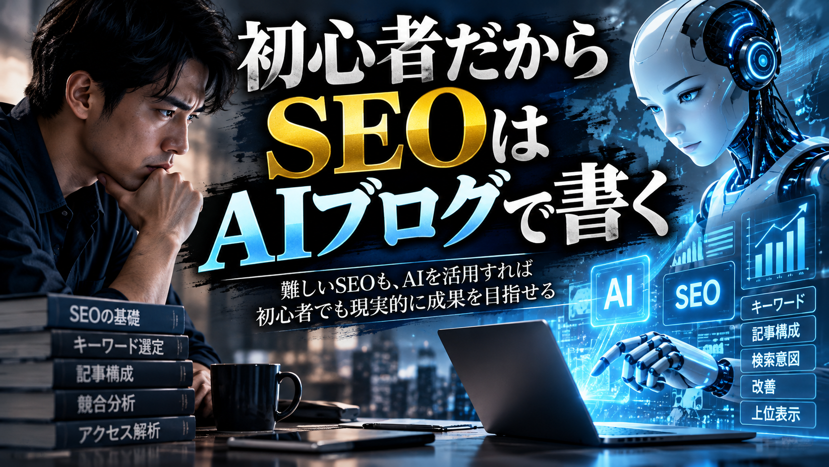 初心者だからseoはaiブログで書く　