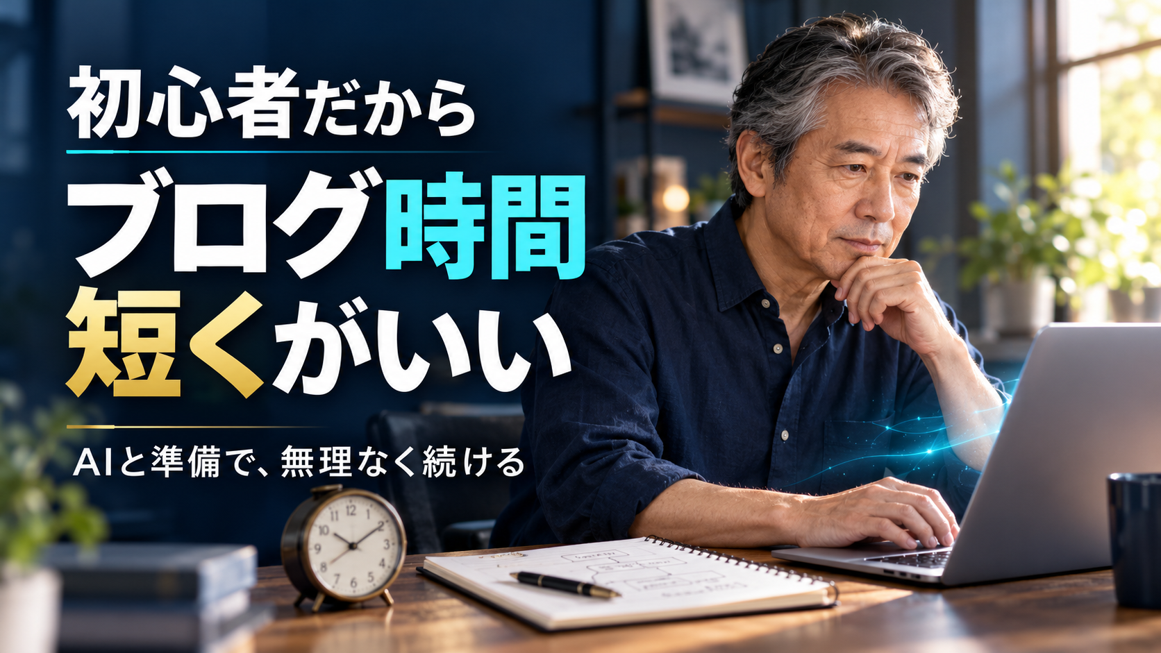 初心者だからブログ時間短くがいい
